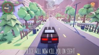 Running over people in Garbage Day game