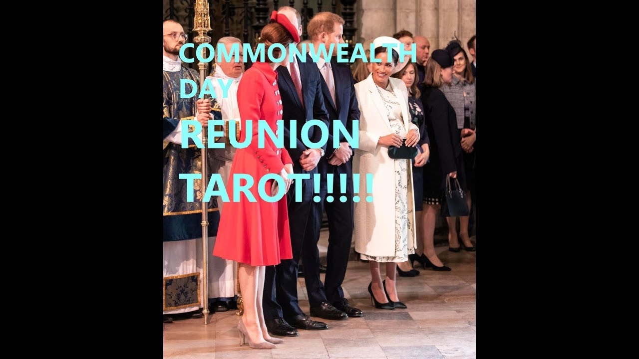 TAROT: COMMONWEALTH DAY: HARRY MEGHAN KATE WILLIAM AND CAMILLA'S THOUGHTS
