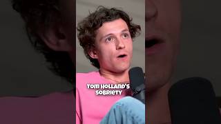 Tom Holland discusses his sobriety #tomholland #sobriety #shorts #spiderman #crowdedroom #zendaya