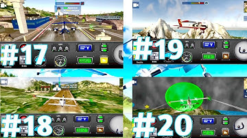 Airolane Pro Flight Simulator I Mission - 17, 20 WALKTHROUGH GAMEPLAY I iOS, Android Game