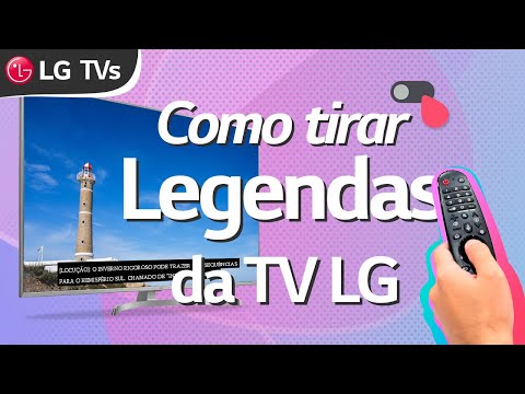 Smart TV LG | Como tirar legendas (Closed Caption)