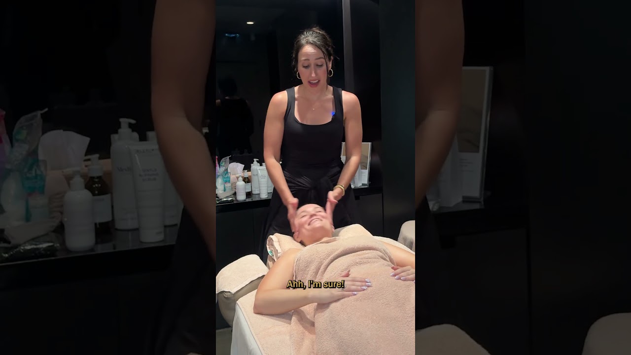 Imagine getting a facial with this woman🇬🇷💆🏻‍♀️ #comedy #greek #american #greece #facial #fyp