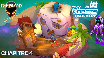 Tiny Robots Portal Escape CHAPITRE 4 Walkthrough (Puzzle Escape Game) [Gratuit sur iOS / Android]