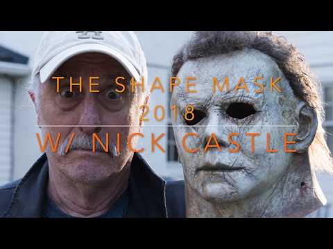 The Shape Mask 2018 w/ Nick Castle Halloween Christopher Nelson James Jude Courtney Michael Myers