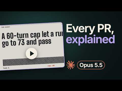 Claude Code + Opus 5.5: a PR explainer video on every pull request