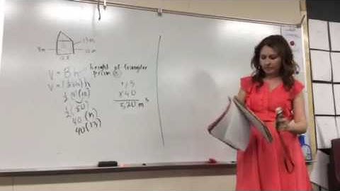 Chapter 10 Lesson 2, Volume of a Triangular Prism
