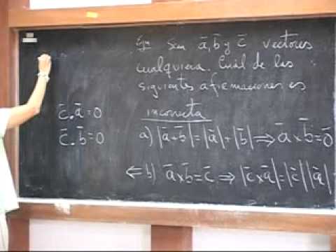 Clase # 05 Vectores. (ejercicios) cinemática 1/5