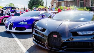 Salt Lake City Utah Car Show LUXURY CARS BUGATTI FERRARI LAMBORGHINI SUPERCARS