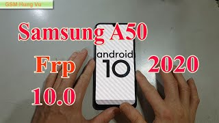 Samsung A50 Android 10 Frp Bypass without PC / Sim Card 2020 Solution.