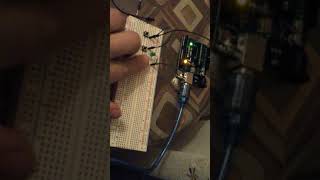 LED switched on by two buttons on Arduino. Solution to coursera IoT course