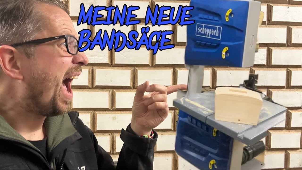 Meine neue Bandsäge ! Scheppach Bandsäge HBS25 ! tobiebel Deichwerkstatt