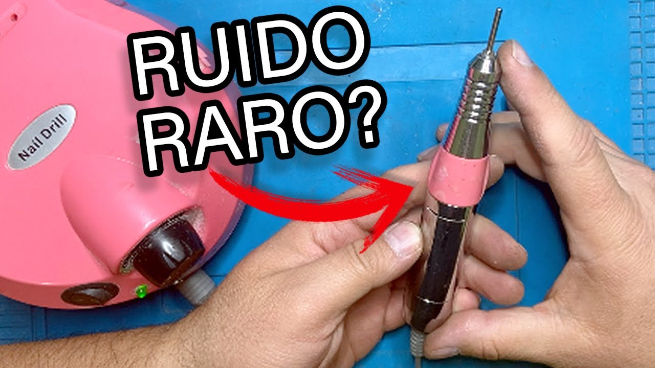 Torno Para Uñas Profesional Pedicura Manicuria Driller Egeo