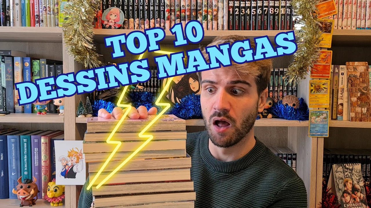 TOP 10 DES MANGAS AUX PLUS BEAUX DESSINS 😍 - YouTube
