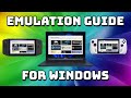 Easy emulation on windows emudeck starter guide