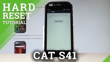 How to Hard Reset CAT S41 - Wipe All Data & Format |HardReset.info