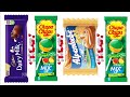 Dairy milk vs Chupa chups lollipop vs Alpenliebe vs Chupa chups lollipop