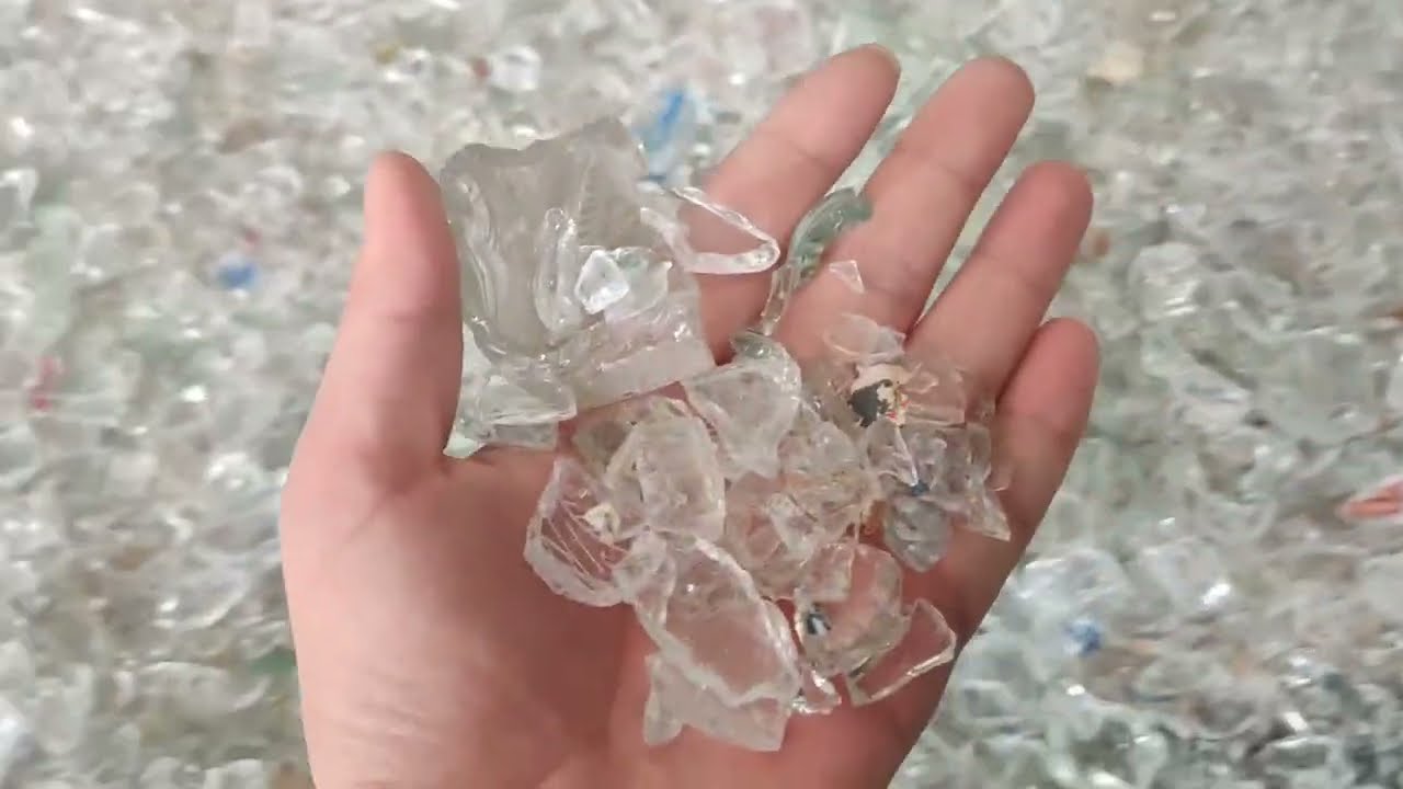 Glass recycling Machinery YouTube