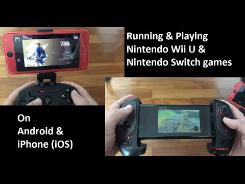 Running & playing Nintendo Wii U and Nintendo Switch games on Android and iPhone: a workaround