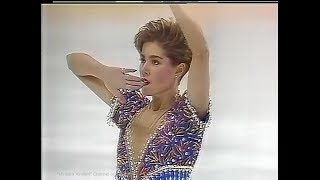 Jill Trenary 1990 Worlds (Halifax) Free Skating