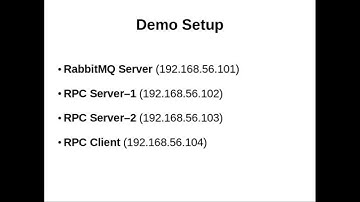 OpenStack Oslo Messaging RPC API Tutorial Presentation