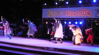 ２０１２0808仙台七夕祭 伊達武將隊