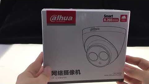 IPC-HDW4631C-A Dome Camera | Dahua Security Camera | 6MP IP Camera with Built-in Mic and Mental Case