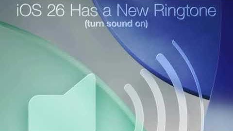iOS 26 Has a New Ringtone ( Turn Sound On ) New Default Ringtone:Reflection (Alt 1) @Faheem_bbr_