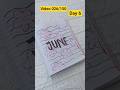 Day 06/30 Video 026/150 2026 Paper Notes Ideas 💜❤️🖤  #shorts