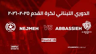 Lebanese Football Championship | Round 16 - Nejmeh vs Abbassieh