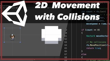 How to Setup 2D Movement with Rigidbody Collisions in Unity