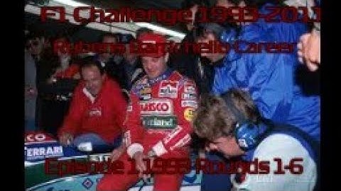 F1 challenge Rubens Barrichello Career 1993-2011 Ep 1 rounds 1 to 6