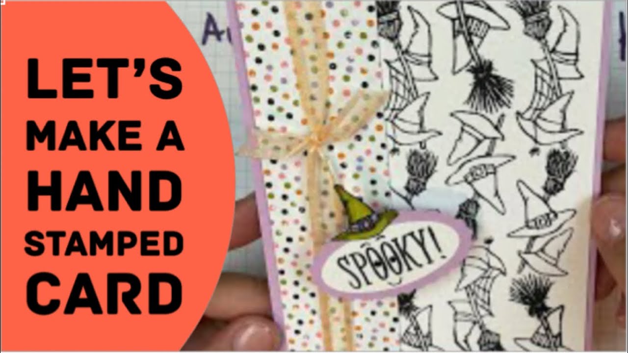 Let’s Make a Handstamped Card that Wobbles