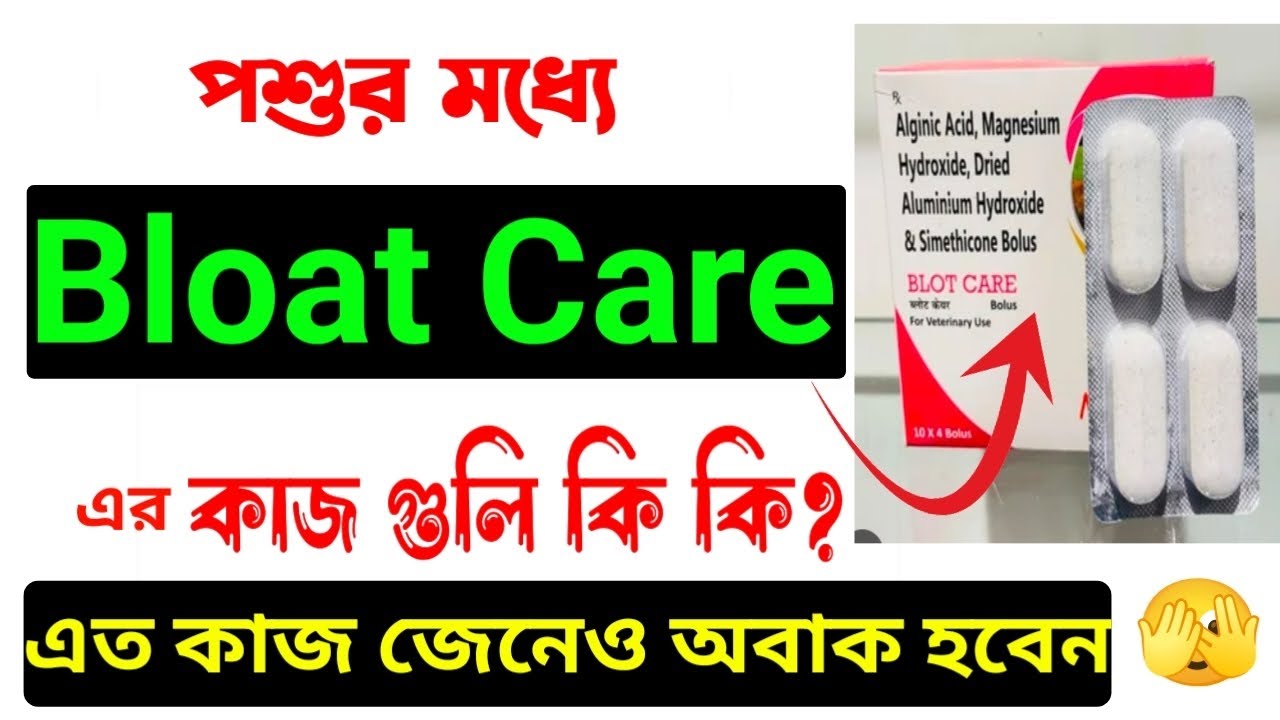 Blot Care Bolus Uses Benifits In BanglaAlginic acid, Magnesium