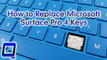 How to Replace Microsoft Surface Pro 4 Keys