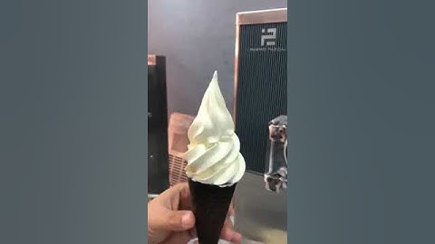 Ice cream come out from Pasmo S930T