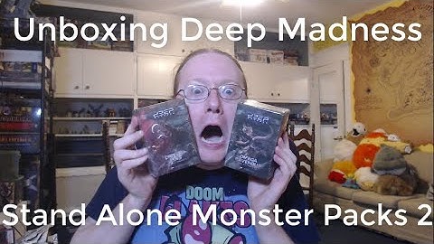 Unboxing Deep Madness Stand Alone Monster Packs 2