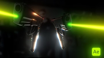 Create This Cinematic 3D Glock Effect – Step-by-Step (Element 3D + Transitions)