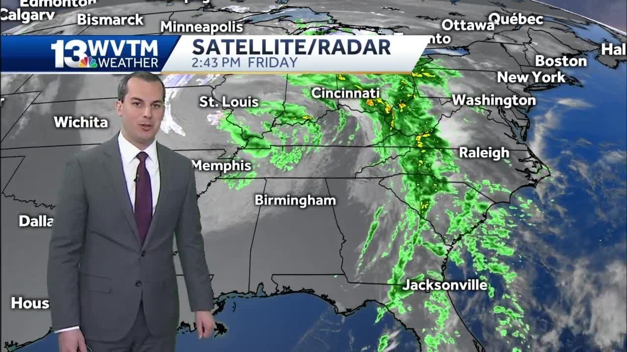 Sunny and dry start to the weekend - YouTube