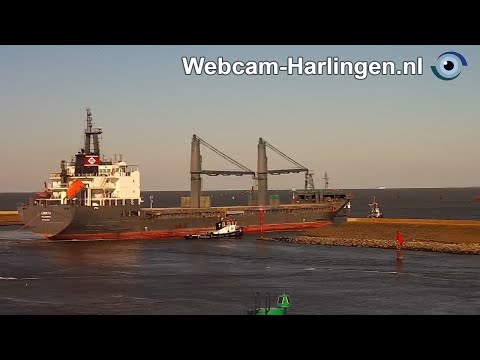 ms Liberta Harlingen haven.