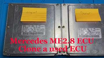 Mercedes ME2.8 Clone a Used ECU or ECM