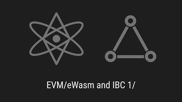 Mythos Evolution: eWasm (EVM #webassembly) and IBC (Part 1: through #CosmWasm)