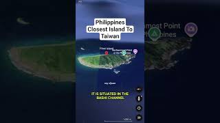Philippines Closest Island To Taiwan