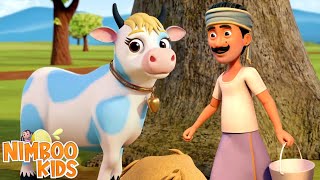 Gaiya Meri Gaiya, गैया मेरी गैया, Nursery Rhymes in Hindi, Kids Songs