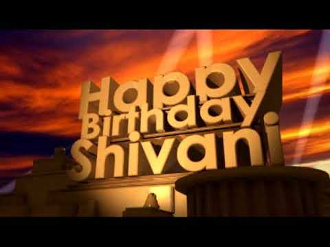 Happy Birthday Shivani