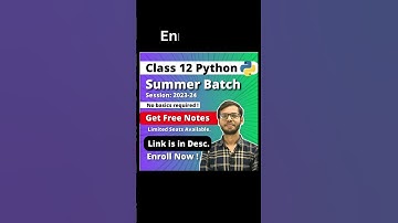 Class 12 Computer Science 2023-24 Batch #class12 #class12th #python #programming #cbse