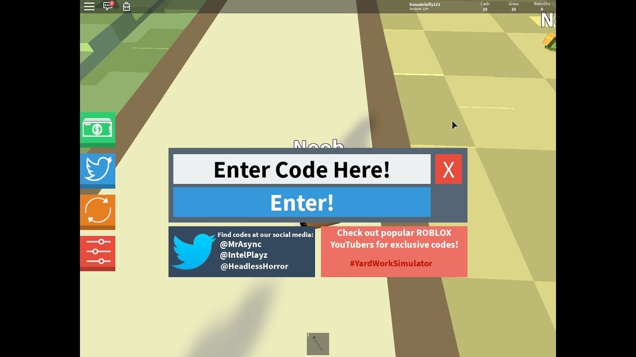 [UPDATE] Yard Work Simulator - CODES!!!!!!