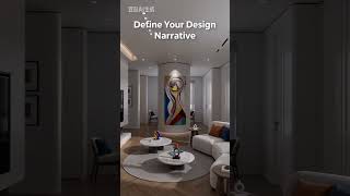 Visual Hierarchy:Use light to guide the eye toward focal points #homedecor #interiordesign