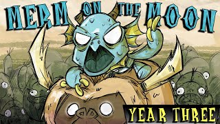 Wurt's LateGame is GOATED | Merm on the Moon Year 3 Don't Starve Together