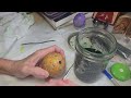 Turkey Egg Pysanky - Wedding Circles Pattern - Part 4