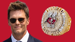 Tom Brady TURNS UP with the Buccaneers at the SB ring ceremony